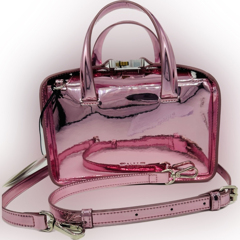 1017 ALYX 9SM Metallic Pink Brie Bag